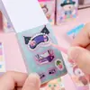 Mini Livro de Adesivos para Vestir para Crianças, Livro de Rabiscos e Desenhos para Colorir, Livro de Pontos Portátil Fofo, Livro de Adesivos Educacional DIY