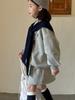 Traje para Niños 2026 Estilo Otoño Niñas Estilo Coreano Sudadera con Letras y Shorts Conjunto de Dos Piezas Traje Casual para Niños Cuello Redondo Holgado