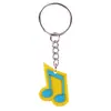 Chaveiro Série Nota Musical em PVC Decoração de Mochila Escolar Desenho Animado Amazon Aliexpress Shein Transfronteiriço