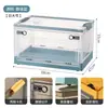 Caja de Almacenamiento para Dormitorio Caja de Almacenamiento Organizador de Ropa para Armario Caja de Almacenamiento para Ropa Gabinete de Plástico para Almacenamiento de Libros Puerta Principal