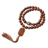 Pulsera Estilo DIY de Madera de Azufaifo, Tamaño 8mm, Cadena Decorativa Unisex Estilo Chino, Joyería de Cuentas de Oración, Venta al por Mayor desde el Fabricante
