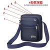 Nova Bolsa Transversal da Moda Masculina Multi-Camadas Bolso com Zíper Porta-Moedas de Caixa Bolsa de Ombro para Uso Externo, Deslocamento e Viagens de Negócios