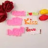Molde de Silicona para Decoración de Pasteles DIY, Caja con Forma de Corazón de Oso de Dibujos Animados, Tema del Día de San Valentín Qixi
