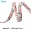 Tiras Pequeñas de Tela Floral Prensada, Cintas Compuestas de Tela Floral, Accesorios para el Cabello de Moños Hechos a Mano para DIY, Cinta para el Cabello