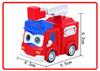 Auténtico Autobús Escolar Variedad Goethe Versión Q Dibujo Animado Divertido Coche de Tracción Trasera Adorno para Hornear Pasteles Juguete de Máquina Gachapón