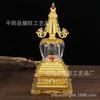 Torre de Néctar Aleación Cristal Tántrico Estupa Bodhi Torre Bodhi Pagoda de Buda Tathagata Ocho Estupas Píldora de Néctar