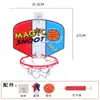 Tablero de Baloncesto Infantil para Montar en la Pared, Plegable para Guardar sin Taladrar, Juguete de Tiro Deportivo para el Hogar en Interiores, Juguete Deportivo para Niños