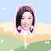 By2 Sun Han Sun Yu Abanico Grande en Forma de Tarjeta de Recogida Merchandising de Abanico para Conciertos Mismo Estilo de Tiktok