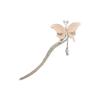 Horquilla elegante con borlas de mariposa de estilo chino, horquilla para el pelo de alta calidad de súper hada, horquilla elegante para el pelo de otoño e invierno, tocado