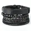 Joyería Transfronteriza Europea y Americana Simple Cuerda Tejida a Mano para Mujer Pulsera de Cuero para Hombre Pulseras de Bajo Precio al por Mayor Joyería de Mano