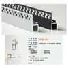 Canal de Luz Lineal LED Carcasa Luz Lineal para Gabinete Empotrado Canal de Luz Lineal Tira de Luz Decorativa de Aleación de Aluminio Fabricante de Canal de Aluminio