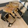 Pulseira série ouro preto para applewatch apple watch iwatch9 geração 8765432