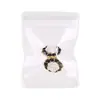 Bolsas Gruesas de PVC Auto-Sellables Yiwu en Stock para Almacenamiento de Joyería, Aretes y Bolsas Sellables Antioxidación para Coleccionables