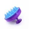 Ventas Directas de Fábrica Amazon Comercio Electrónico Peine de Silicona para Champú Cepillo Masajeador para Champú Cepillo de Baño Peine para Mascotas Venta Caliente Transfronteriza