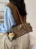 Bolso de Hombro Pequeño Cuadrado con Estampado de Leopardo Retro para Viajes Diarios 2026 Nuevo Estilo Moda Versátil Bolso de Hombro Único Gran Capacidad