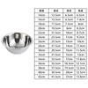 Balde de Acero Inoxidable para Caballos No Magnético Engrosado Tazón para Mascotas Tazón Multifuncional para Sopa Tazón para Batir Huevos Tazón para Cocinar en la Cocina Venta Directa de Fábrica