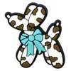 Nuevos dijes para zapatos de agujero de oso de globo transfronterizos, dijes de flores para zapatos, accesorios de dijes para zapatos de jardín DIY, venta al por mayor en plataformas transfronterizas