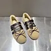 Primer Encuentro Temporada Estación Europea Zapatos de Mujer 2026 Otoño Nuevo Estilo Lazo de Una Correa Suela Plana Zapatos Cálidos de Piel con Peluche Mocasines