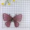Nuevas Decoraciones de Zapatos con Pedrería, Accesorios Completos de Mariposa con Pedrería para Bolsos, Broches para Ropa, Pinzas para el Cabello, Accesorios para el Cabello, Piezas para Manualidades