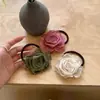 Flor de Tela Rosa Cuerda Elástica Alta para el Cabello Adorno para la Cabeza Dulce Simple de Moda Temperamento de Moda Accesorios para el Cabello de Gama Alta Venta al por Mayor