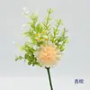 Bouquet de Flores Artificiales de Seda Atadas a Mano con Cordyceps, Aspecto Fresco y Natural, Flores de Seda, Flores Falsas, Ramo de Papel, Imán para Refrigerador, Arreglo Floral, Flores Decorativas