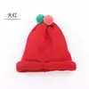 Chapéu de bebê outono sul outono e inverno coreano cor bola curl meninas chapéu de pescador quente malha infantil lã chapéu
