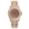 Reloj de Mujer de Diamantes Completos de Moda Preconfeccionada del Fabricante Reloj de Mujer Reloj de Cuarzo Reloj de Cuarzo Exportación de Comercio Exterior Transfronterizo