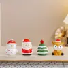 Adornos de Navidad, Papá Noel, muñeco de nieve, árbol de Navidad, manualidades de resina, decoraciones de escritorio, decoración del hogar, decoraciones navideñas, regalos de Navidad, una selección de los mejores