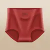 Categoria a Roupa Íntima Feminina de Algodão Escovado para Bebê 10A Camélia Antibacteriana Virilha que Muda de Temperatura Algodão Puro Respirável Boxer Feminino de Cintura Alta