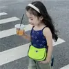 Nova Bolsa Transversal Ultraleve Infantil Versátil Simples de Nylon Casual para Meninos e Meninas Moda Pequena Tendência