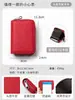 Bolso pequeño para tarjetas de hombre, de color sólido, de gran valor, con diseño de explosiones transfronterizas y monedero con almacenamiento integrado para certificados.