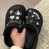 Dream Saturn accesorios para zapatos diy con agujeros hebilla de zapato de alto sentido cadena flor de zapato desmontable ajuste venta al por mayor
