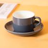 Conjunto Exclusivo para Membros Xícara de Café e Pires de Cerâmica Europeia Chá da Tarde Xícara de Café da Manhã Conjunto de Chá Atacado Brindes Publicitários