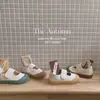 Nuevos Zapatos de Lona para Niños Primavera/Verano con Velcro, Planos de Corte Bajo, Estilo Coreano Suela Suave Zapatos de Guardería para Abuelas, Zapatos para Niños