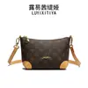 2026 Nuevo Lujo Ligero Retro Gama Alta Versátil Gran Capacidad Bolso de Hombro Único Bolso de Axila Estampado Bolso Cruzado de Moda Tendencia