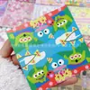 10cm Fofo Desenho Animado Comida Brinquedo Xiaoxin Aperto Cartão Cabeça Joia Cartão Cartão Dobrado Papel Cartão Pequeno Cartão Material de Embalagem para Cartão Lote