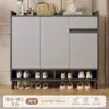 Gabinete para Zapatos Cuidadosamente Seleccionado para la Entrada del Hogar Nuevo Modelo 2026 Gabinete para Escaleras Puerta de Entrada Pasillo Zapatero de Entrada de Gran Capacidad