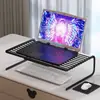 Soporte de Mesa Elevador para Computadora de Escritorio Estante Multifuncional para Teclado Base para Laptop de Gaming Soporte Colgante