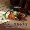 Colección de Vainas de Loto Natural Accesorios para Pulseras DIY Cristal de Jade Ágata Arena Vaina de Loto Pequeñas Gotas Al Por Mayor
