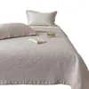Colcha de Verano Estilo Coreano Tencel Modal, Lavable a Máquina, Colcha Fina de Doble Aire Acondicionado, Cubre Cama Acolchado, Juego de Tres Piezas