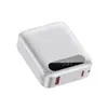 Carregador Sem Fio Magnético Power Bank 10000 mAh Magsafe Carregamento Rápido Pd Transfronteiriço Ultra-Fino Fonte de Alimentação Móvel 22.5