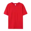 Camiseta de Algodón Puro con Logo Personalizado, Cuello Redondo, Mangas Cortas, Ropa de Trabajo Corporativa, Uniformes Escolares Impresos, Ropa para Fiestas, Camiseta Cultural Publicitaria