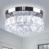 2023 nueva lámpara de techo LED cuadrada de cristal de suministro directo de fábrica moderna minimalista para comedor lámpara para sala de estudio Xuan