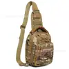Bolso cruzado de un solo hombro para hombres entusiastas militares deportivos transfronterizos, bolsa táctica de pecho láser camuflada, bolsa bandolera portátil para exteriores para ciclismo