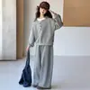 Conjunto de Sudadera para Niñas Primavera y Otoño 2026 Nuevo Casual Estilo Coreano Conjunto de Sudadera de Dos Piezas para Niñas Mayores