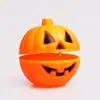 Bolsa de Doces Casca de Abóbora de Halloween, Brinquedo de Festa Casca de Abóbora Abridora, Presente de Pegadinha, Balde de Abóbora Caveira com Doces
