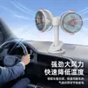 Ventilador de clip artículo popular transfronterizo gran potencia de viento ventilador de doble cabezal ventilador de pared para dormitorio ventilador para acampar al aire libre ventilador de circulación