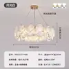 Lustre Francês Retrô de Luxo Leve de Vidro Colorido Feito à Mão em Murano Lâmpada Romântica Vintage de Sala de Estar Designer Luz Principal