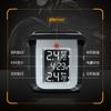 Monitor de presión de neumáticos de motocicleta solar inalámbrico externo integrado para modificación de equipo de conducción de locomotoras y automóviles eléctricos
