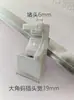Junta Cristal Suporte de Canto de Aço Conector Acessórios para Porta de Armário de Cozinha Tampa Final Quantidade Outro Armário Porta Liga de Alumínio de Grau Aeronáutico
